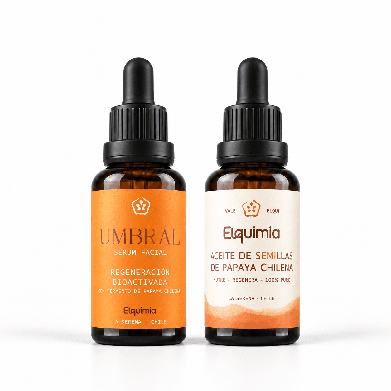 Dúo Umbral + Aceite de Semillas de Papaya Chilena